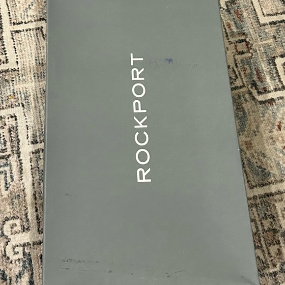 Rockport black men’s dres shoe Size 12W NIB - Picture 5 of 8